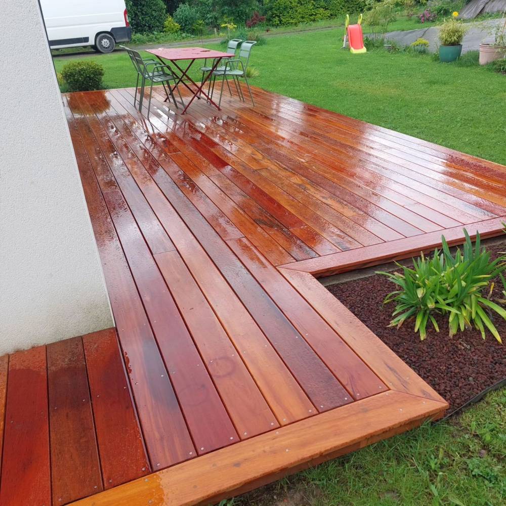 Terrasse exotique