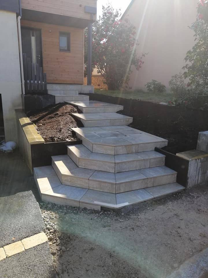 Dallage entré de maison