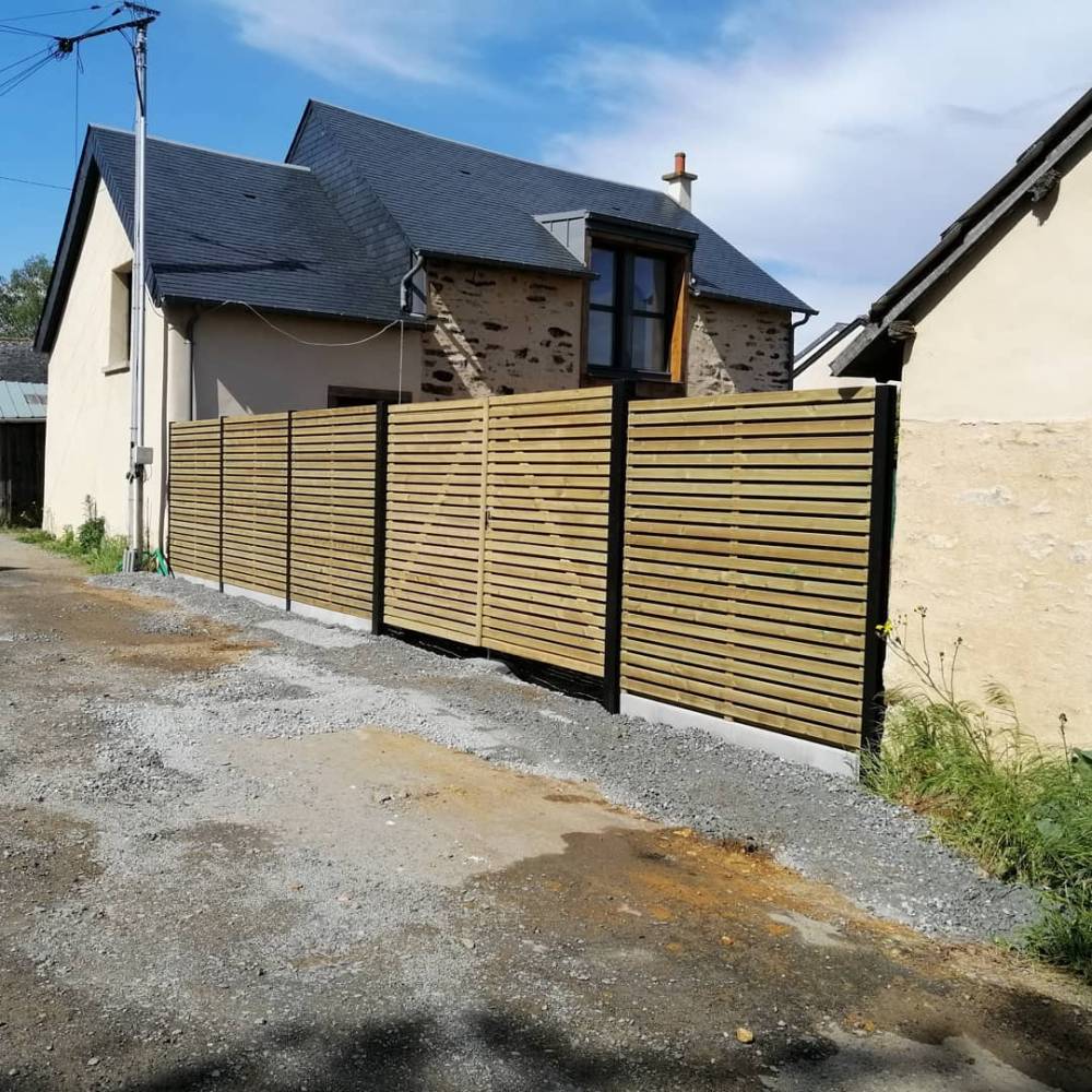 Portail entré de maison